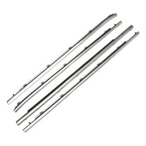 Unique Bargains Weatherstrip Window Seal for Toyota HIGHLANDER 2015-2021 No.757200E080 4pcs