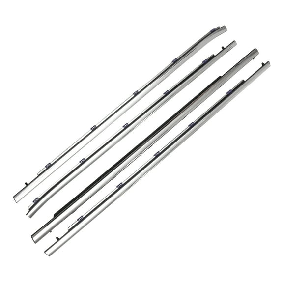 Unique Bargains Weatherstrip Window Seal for Toyota HIGHLANDER 2015-2021 No.757200E080 4pcs