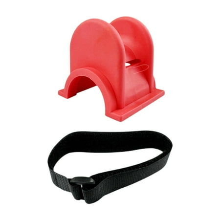 koolsoo Fishing Rod Holder Clamp on Boat Tool Pole Rest Universal Compact Fishing Support Bracket Fishing Accessories for Sea Fishing Red