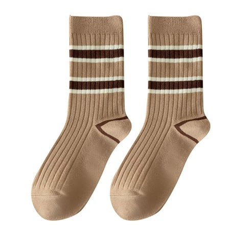 

Women Autumn And Winter Matching Printing Thickened Warm Mid Tube Socks Women Thick Socks Women Support Socks