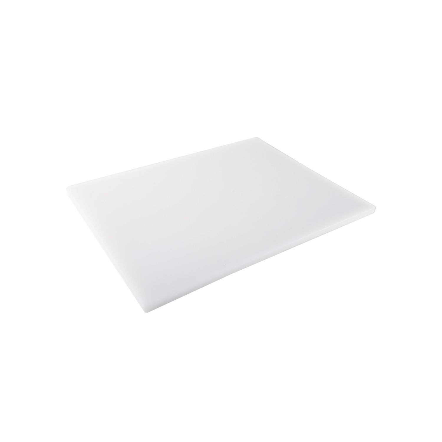 Cutting Board PE White 10x6", Plastic, White