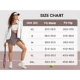 thumbnail image 3 of G4Free 2 in 1 Wrap Style Women Tennis Skorts Wide Leg Elastic Waist Hiking Shorts Workout with Cargo Pocket, 3 of 6