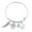 A, variant on YUEHAO Bracelets Piece Mom Angel Of Heart A Bracelet Lettering My Wing Bracelet Adjustable Family Dad Bracelets