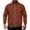 A46 Coffee, variant on Full Zip Track Jacket for Men Long Sleeve Stand Collar Sweatshirt Casual Lightweight Athletic Activewear with Pockets for Fall Workout Gym Running Outerwear