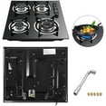 23” Builtin Gas Cook Cooktop Stove LPG/NG Gas Hob Countertop Tempered