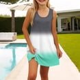 thumbnail image 3 of Grblisyd Girls Dresses Size 10-12 Sleeveless Casual U Neck Gradient Sundress with Pockets for Girl, 3 of 6