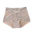 thumbnail image 3 of Swuxness Women's Seamless High Waisted Brief Solid Color Soft Breathable Crotch Comfortable Plus Size Panties, 3 of 4