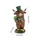 thumbnail image 3 of CaiYueKe St. Patrick's Day Decor Irish Cow Figurine with Pot of Gold Shamrock Lucky Charm Leprechaun Souvenir Home Tabletop Decoration Gift for Festival Party, 3 of 7