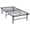 Twin + Black + Metal + Modern + Bed Frame + Steel, variant on Space Saving Twin Platform Bed with Heavy Gauge Steel Frame, Black Metal Bed Frame for Bedroom