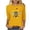 #015-Yellow, variant on Womens Plus Size Graphic Tees Loose Fit Solid Color Crew Neck Casual 3/4 Sleeve Bee Print T-shirt for Spring Tops for Women, Summer Tops for Women