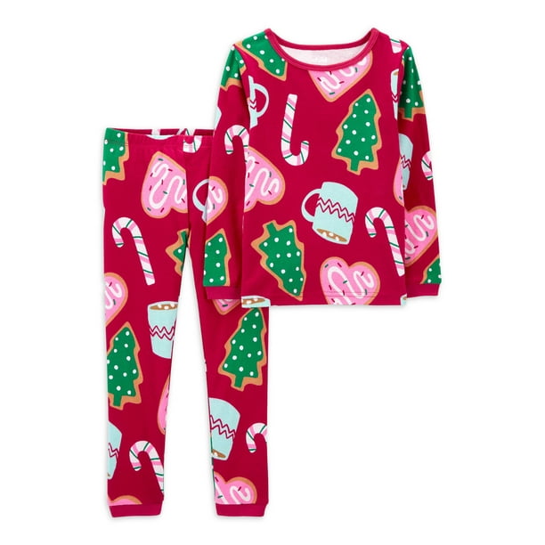Carter's Child of Mine Baby and Toddler Holiday Pajamas, 2Piece, Sizes