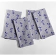 thumbnail image 2 of Vargottam Designer Cotton Canvas Napkins - Set of 12, 20-Inch, Blue Floral Design, Durable & Absorbent Cloth Napkins for Dining, Parties, and Home Decor - Machine Washable, 2 of 7