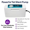 thumbnail image 3 of Proheal Low Air Loss Alternating Pressure Air Mattress with 3" Foam Base & Silent Pump - Stages I-III - 36” x 80” x 8”, 3 of 6