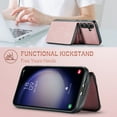 thumbnail image 2 of For Samsung Galaxy S24 Case, Detachable 2 in 1 PU Leather Zipper Wallet Case for Women Men with RFID Blocking Removable Card Holder Slot Magnetic Closure Shockproof Protective Phone Cover,Pink, 2 of 10