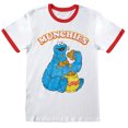 thumbnail image 1 of Barrio Sésamo - Camiseta Munchies para Adultos Unisex (Blanco), 1 of 2