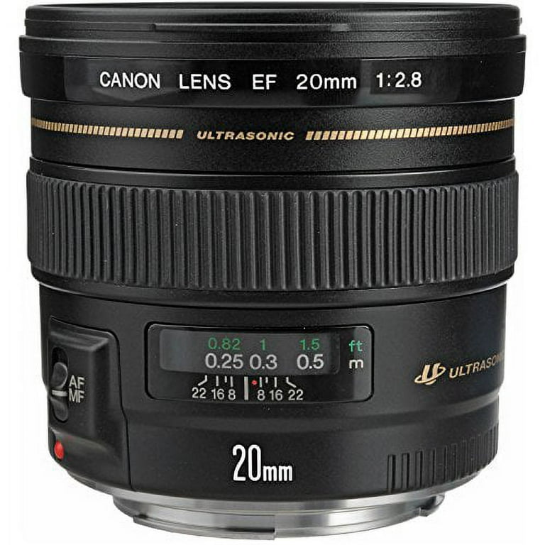 Canon EF 20mm f/2.8 USM Wide Angle Lens - Walmart.com