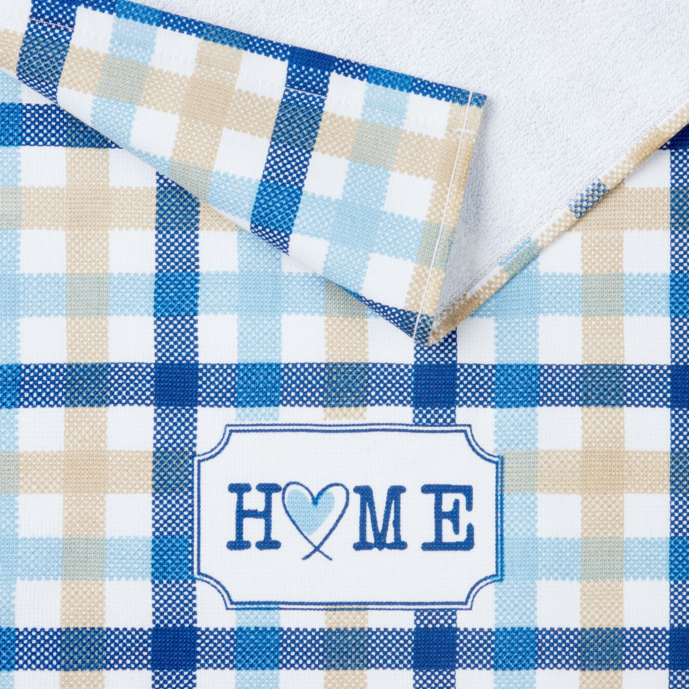 (3 pack) Mainstays Machine Wash Printed Cotton Kitchen Towel