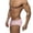 Red, variant on PBFRDSJ Mens Swim Briefs Low Rise Athletic Swimsuit Stretchy Bikini Panties with Dot Pirnt for Swimming Beach Vacation