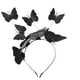 thumbnail image 1 of KAKOWELY Diadema de mariposa para fiesta, aro para el pelo, diadema de Halloween, tocado para disfraz, 1 of 5