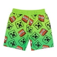 thumbnail image 2 of Minecraft Short de Bain Garçon Creeper, 2 of 3