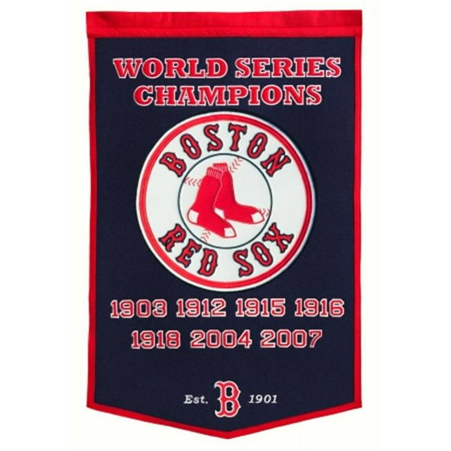 Winning Streak Bannière de Sox Rouge de 76070 de Sports