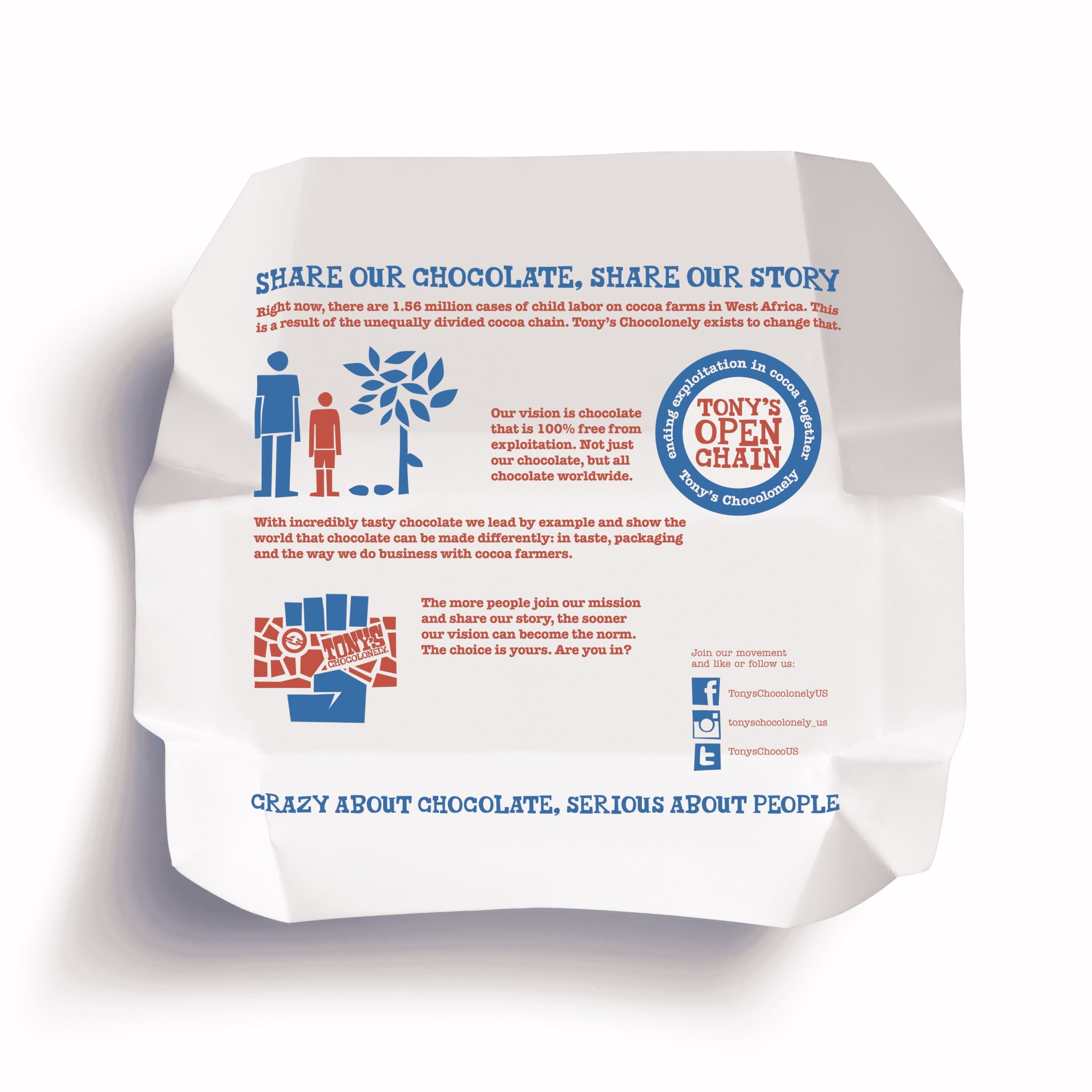 Tony’s Chocolonely 70% Dark Chocolate Bar, 6.35 oz
