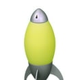thumbnail image 4 of 10.5"H Yellow Acrylic Kids Table Lamp (Rocket Ship Design – UL Listed+CFL Compatible, Night Light Glow, Cord Switch), 4 of 5