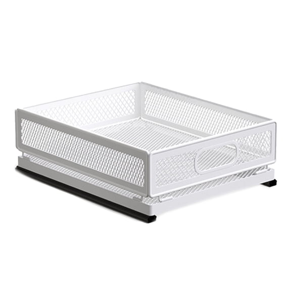 Sliding Cabinet Storage Basket Organizers with Drawer for Kitchen and Sink Use