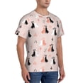 thumbnail image 5 of Rocae White And Black Rabbit for Men's Moisture-Wicking Crew Tee - T-Shirt for Sports, Outdoor Activities, and Casual WearLarge, 5 of 9