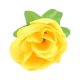 thumbnail image 5 of Cabezas de Flores Rosas Artificiales de Seda de Tela Amarilla para Decoración Paquete de 100 Piezas, 5 of 5