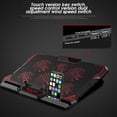 thumbnail image 3 of Gaming Laptop Cooler Silent Six Fan Cooling Pad Notebook Stand Con Luz Para Computadora Portátil seitruly EL016699-01, 3 of 5