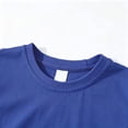 thumbnail image 5 of Maean Girls Cotton Tops Long Sleeve Shirt Solid Color Crew Neck Top Casual Basic Fall Tshirts 1-11 Years, 5 of 7