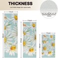 thumbnail image 4 of Lightblue Daisy Flower Watercolor Pattern Kitchen Rugs Sets Of 3,Kitchen Runner Rugs Non Skid Washable,Decorative Kitchen Floor Mats for Kitchen,Sink,Laundry,17"x30"+ 17"x47" + 17"x59", 4 of 6