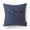 Navy Blue, variant on Phantoscope Triple Buttons Cotton Blend Series Farmhouse Square Decorative Throw Pillow Cusion for Couch, 20" x 20", Light Purple, 2 Pack