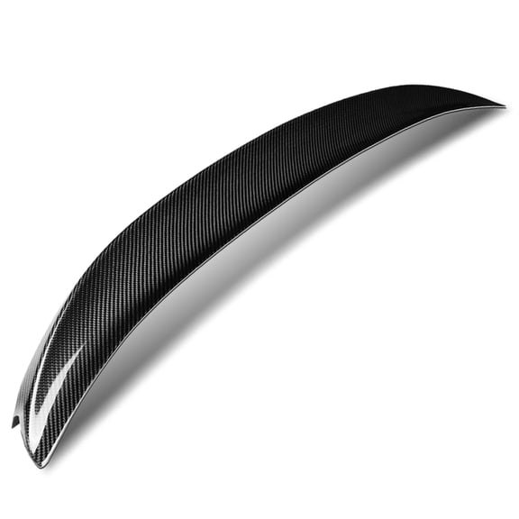 DNA Motoring 2-SPC-6429-CFFor 2016-2021 Honda Civic Sedan Carbon Fiber P-Type Duck Bill Rear Trunk Lid Spoiler