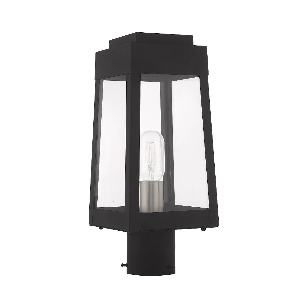 Livex Lighting - Oslo - 1 Light Outdoor Post Top Lantern in Mid Century Modern