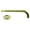 Polished Brass, variant on Westbrass 1/2" IPS x 10" IPS 90-Degree Rain Shower Arm with Flange, Polished Brass