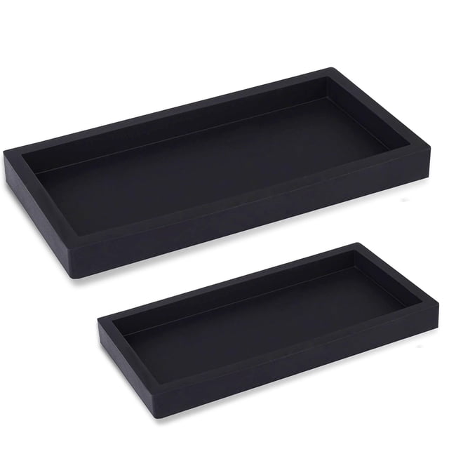 Bandeja de baño con soporte de esponja de silicona Heagoale