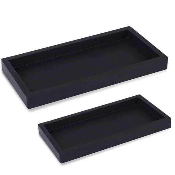 Bandeja de baño con soporte de esponja de silicona Heagoale