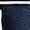 Black Even Stripe, variant on Women's Relaxed Cotton Long Sleeve Mock Turtleneck Shirt