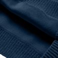 thumbnail image 5 of ManxiVoo Oversized Plush Lined Sweater For Women Long Sleeve Round Neck Casual Pullover Cozy Loose Fit Weekend Wear XXXL Size Blackish Green, 5 of 8