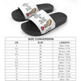 thumbnail image 2 of GZHJMY Stylish Slides for Women Men, Korean Pop Poster Soft Flexible Slip-on Sandals Slippers, 2 of 7