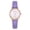 Purple, variant on YZZZJZQL Watch For Women Casual Arabic Numbers Leather Analog Quartz Watch Waterproof Watches Blue