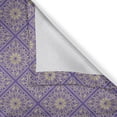 thumbnail image 4 of Ambesonne Moroccan Window Valance, Motif Vibrant Tones, 54" X 18", Blue Violet Pale Camel, 4 of 5