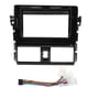 thumbnail image 1 of Montaje de marco de panel de fascia estéreo para coche, 10,2 pulgadas, 2 Din, con cable de alimentación apto para Toyota Vios 12-16 Jadeshay A, 1 of 8