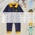 thumbnail image 4 of CAUYDY Newborn Boy Picture Outfit Baby Sleepers 6 9 12 18 Months Preemie Clothing Long Sleeved Romper Fall Winter Infant Boys Pajamas Toddler Bodysuit Yellow for Sizes 18-24 Months, 4 of 9