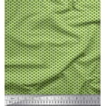 thumbnail image 1 of Soimoi Green Rayon Fabric Dot Ikat Print Fabric by Yard 42 Inch Wide, 1 of 3