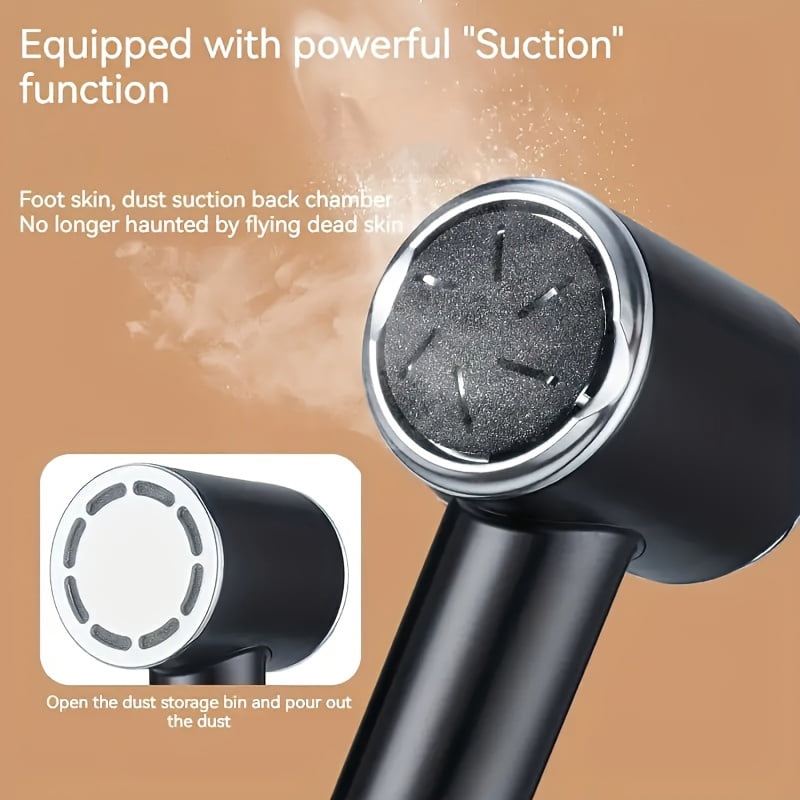 Electric Callus Remover For Feet, Portable Pedicure Kit Foot File Callus Remover, Rechargeable Foot File For Foot Care Deadskin Remover With LCD Display
