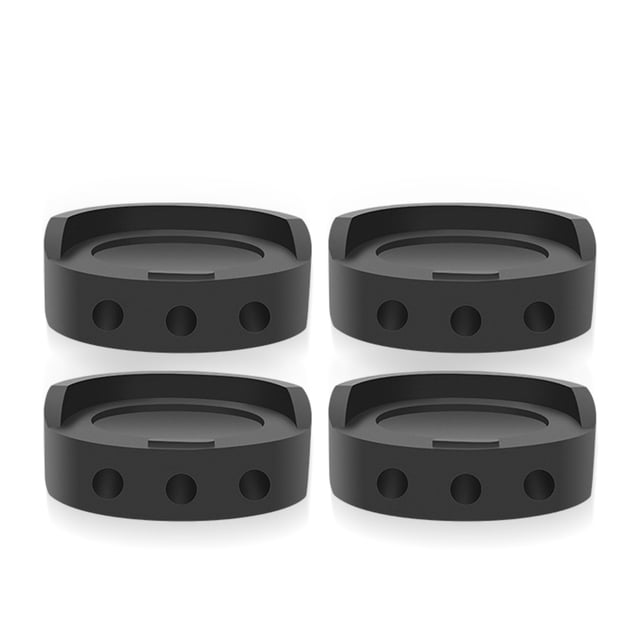 Wweixi 4 Pieces Anti-Vibration Washing Machine Rubber Pads Support Noise Reduction Leg Balance Stand Floor Protector Appliances