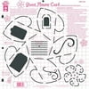 Hot Off the Press Giant Flower Card Template